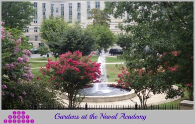 Gardens at the Naval Academy