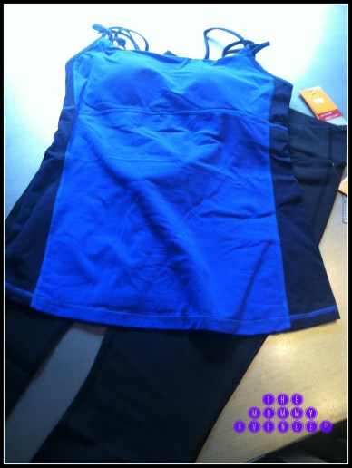 Perfect pose capri legging and flexibility tank from Lucy.com