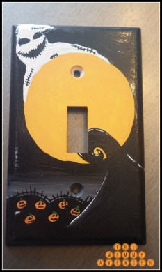 The Nightmare Before Christmas light switch plate