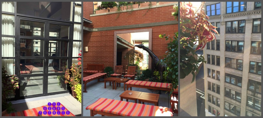 The Balcony at Hotel Giraffe