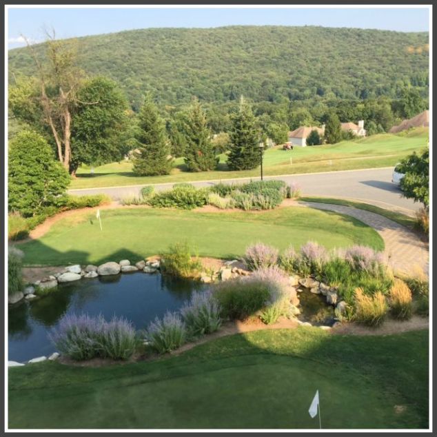 golf course view