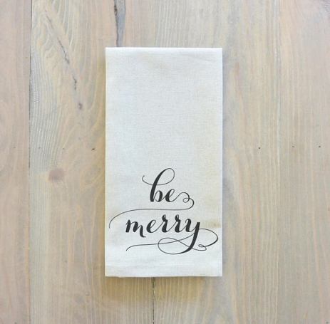 be merry napkins