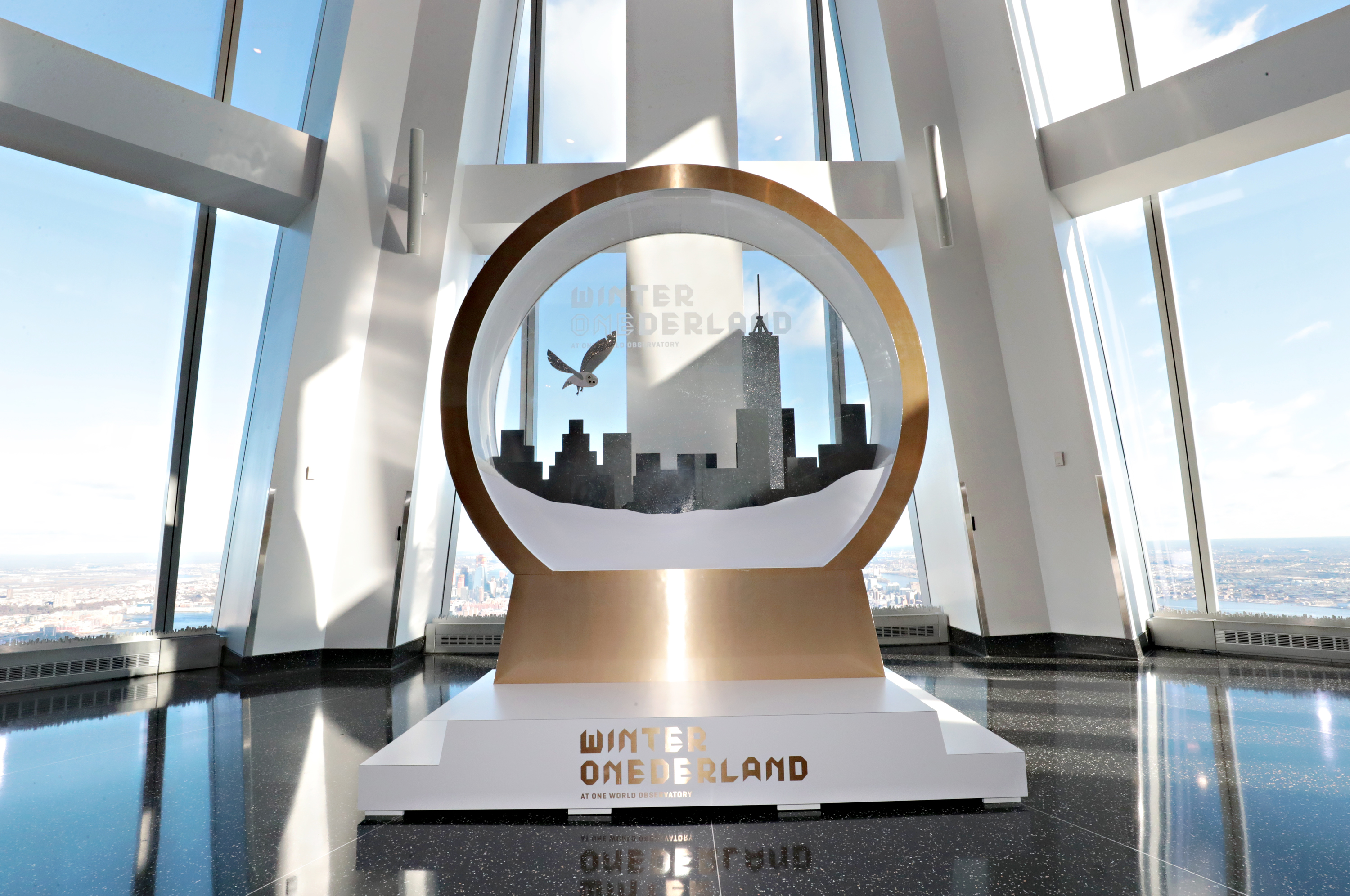 One World Observatory Opens "Winter ONEderland"and Offers Unique Holiday Destination Downtown for All Ages