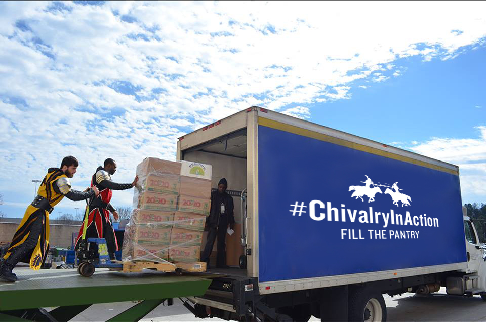 food drive - fill the pantry truck 1