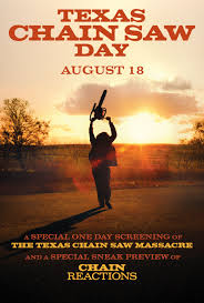 Texas Chainsaw Day in Theaters–Giveaway!